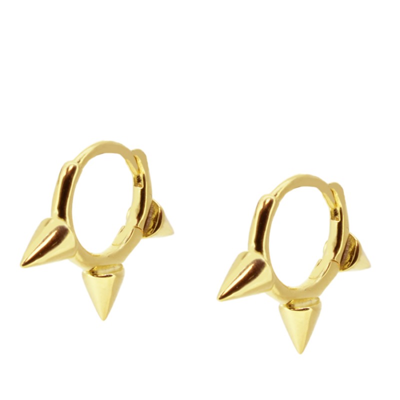 Pendientes Rock Gold