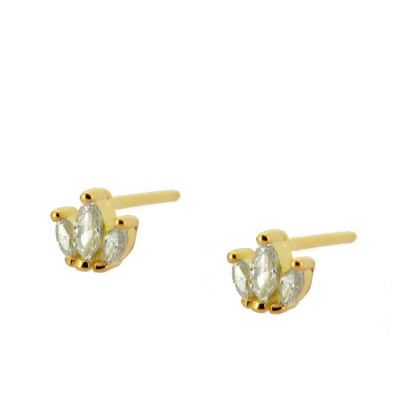 Pendientes Lulu Gold