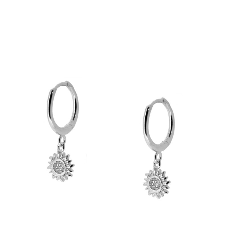 Pendientes Yasmín Silver