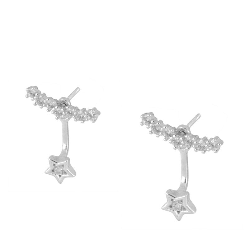Pendientes Diamant Silver