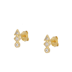 Pendientes Safari Gold
