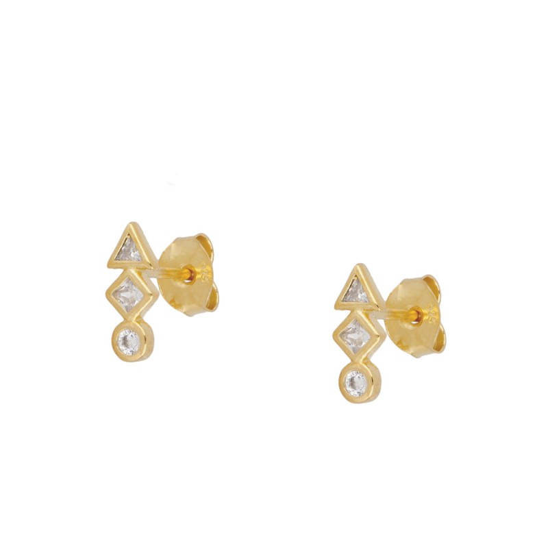 Pendientes Safari Gold