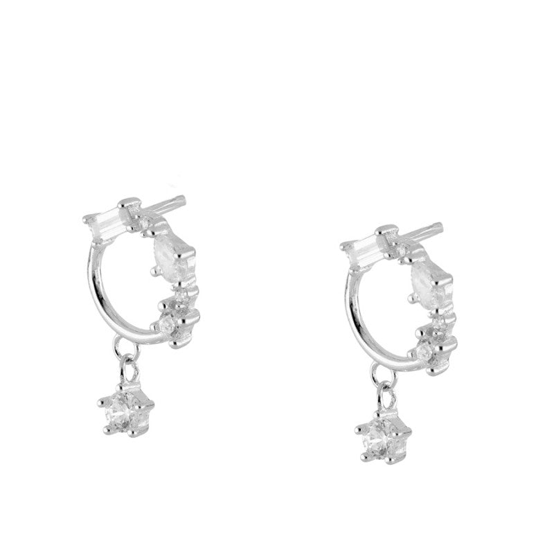 Pendientes Princess Silver