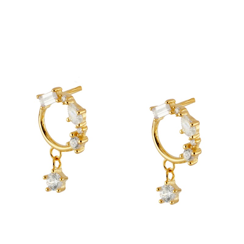 Pendientes Princess Gold