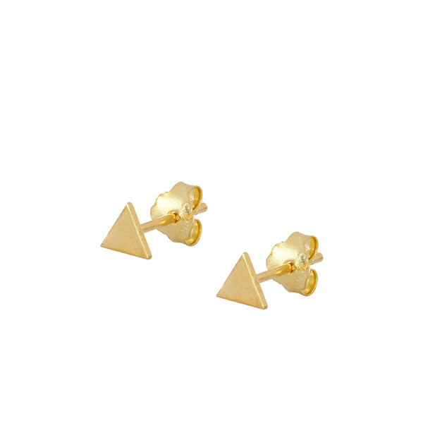 Pendientes Basic Triangle Gold