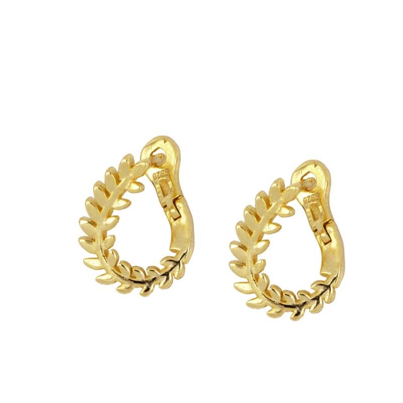 Pendientes Rama Gold