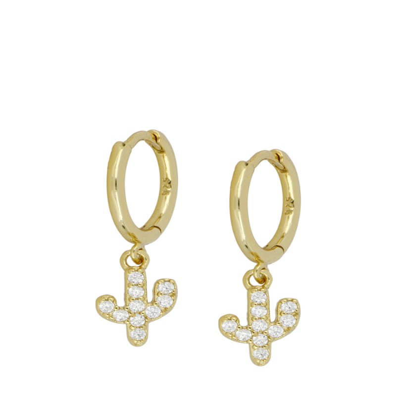 Pendientes Cactus Shine