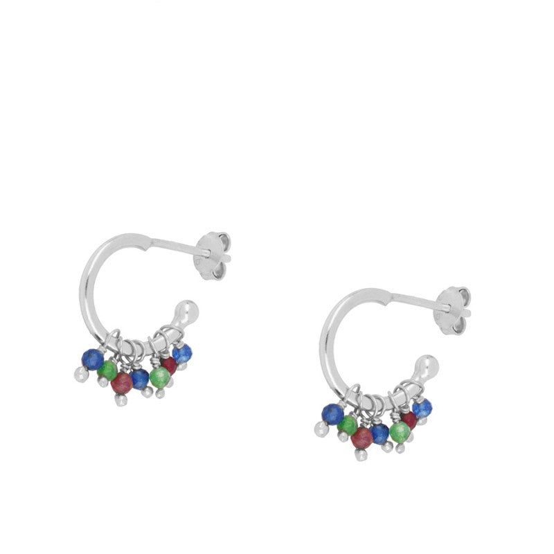 Pendientes Argelia Silver