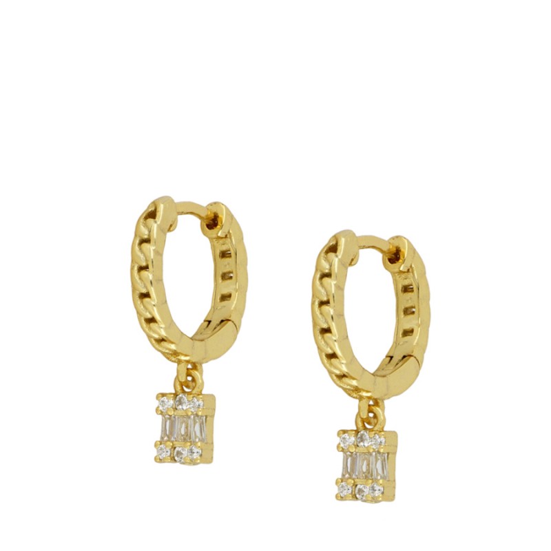 Pendientes Alabama Gold