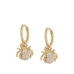 Pendientes Shine Spider Gold