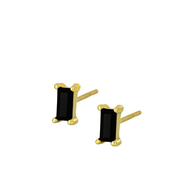 Pendientes Cristaly Black Gold