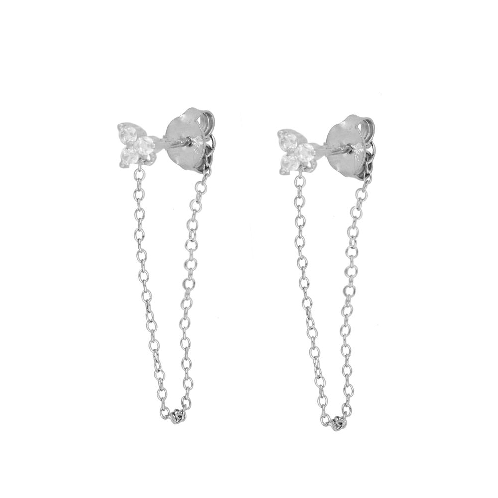 Fiorella Bibi Silver Earrings