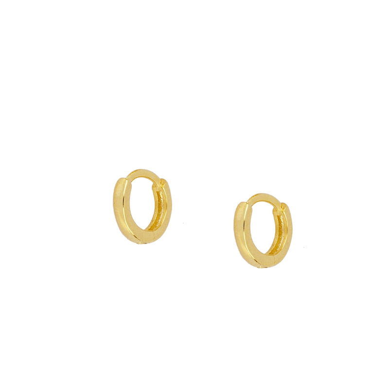 Pendientes Super Tiny Croix Gold