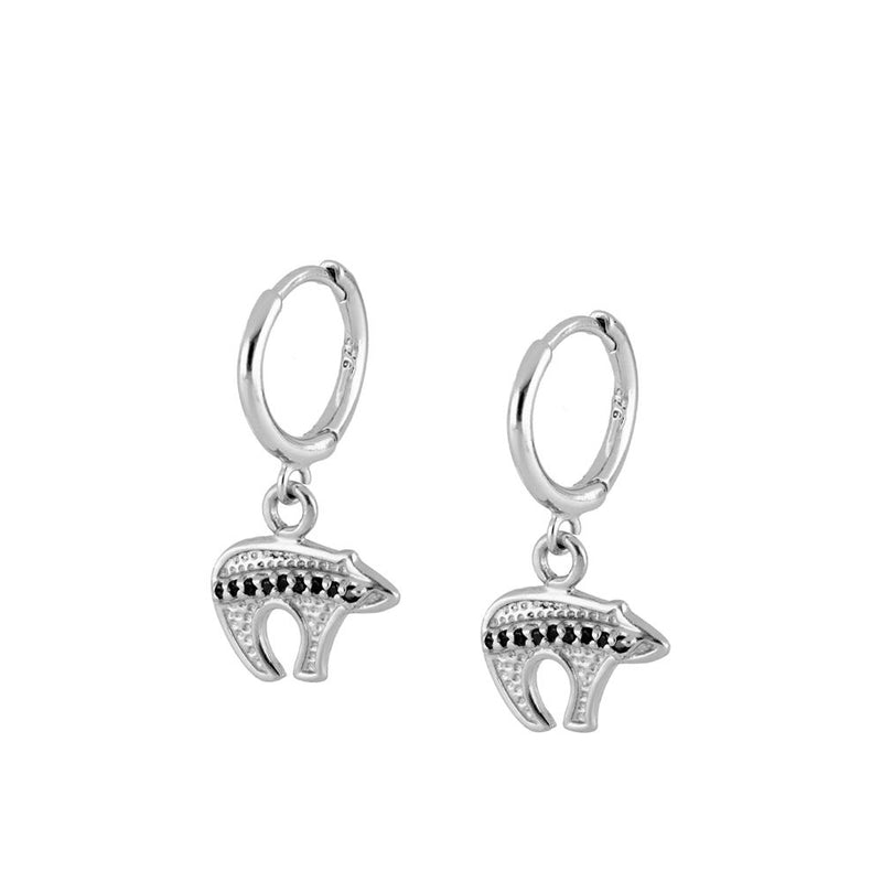Pendientes Brille Bear Silver