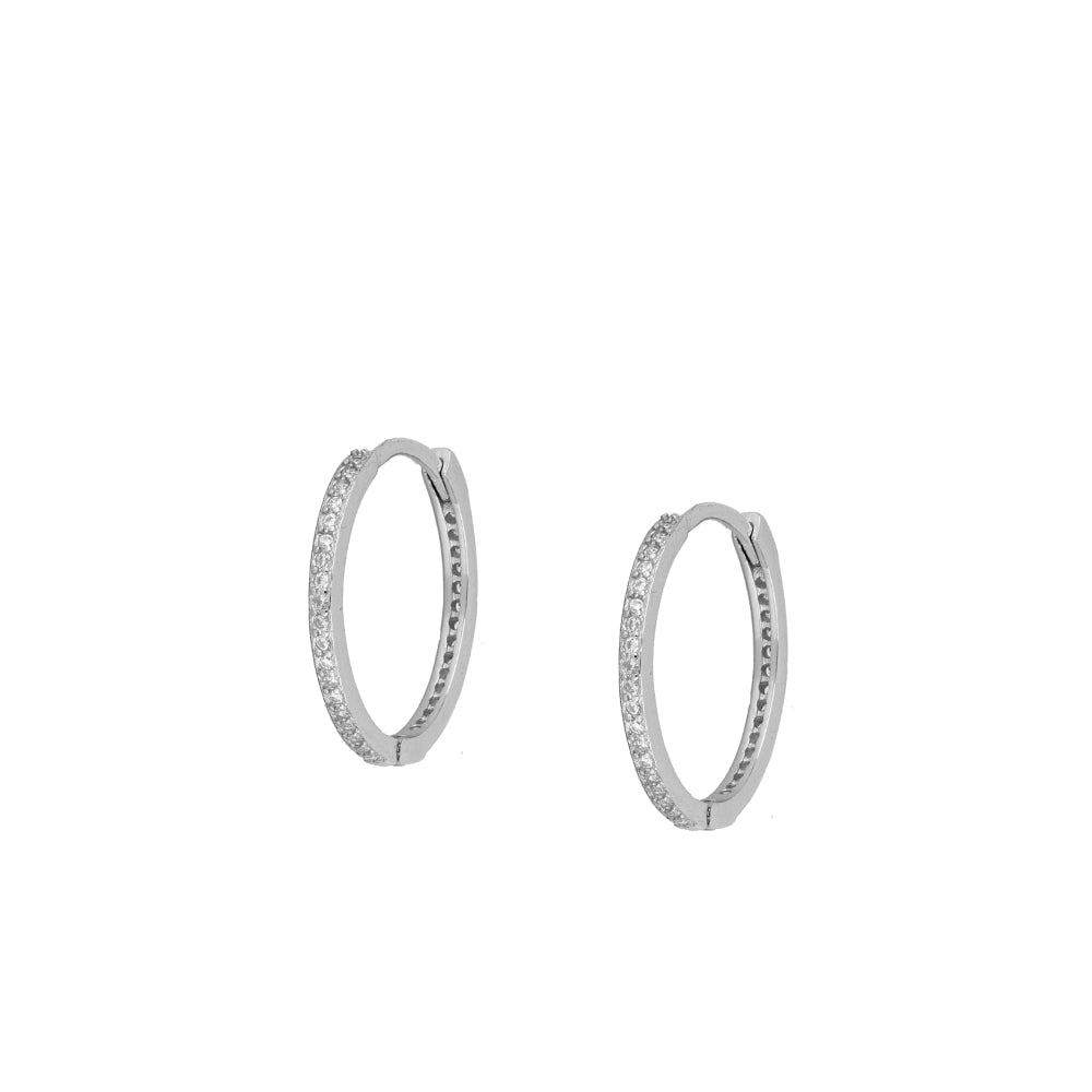 M Doria Silver Earrings