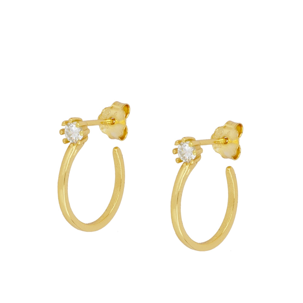 Daina Gold Earrings