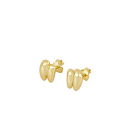 Pendientes Lionel Gold