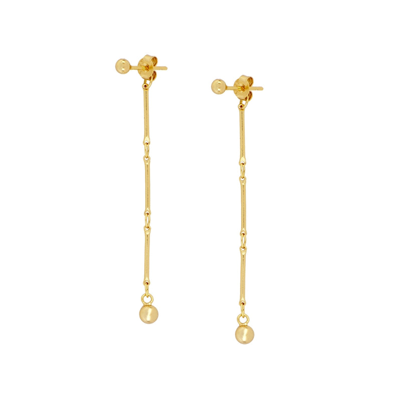 Pendientes Long Malie Gold