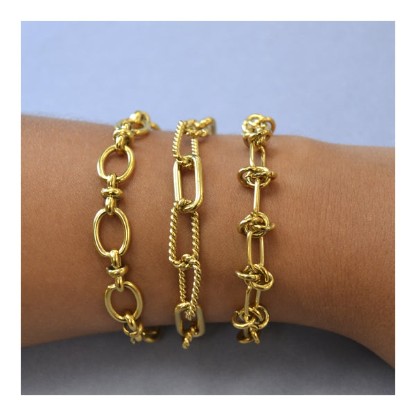 Pulsera Nudo Gold