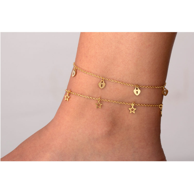 Corazón Anklet