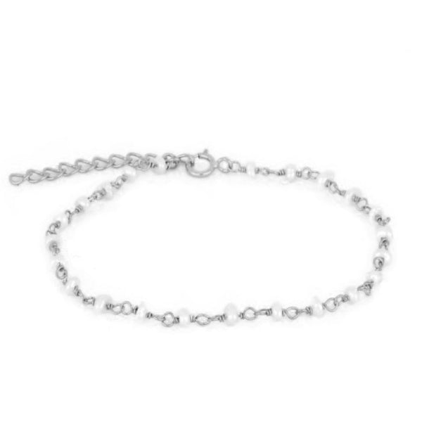 Tobillera Celine Silver