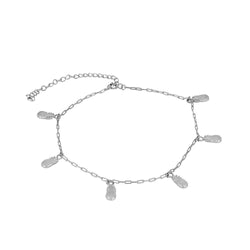 Tobillera Piña Silver